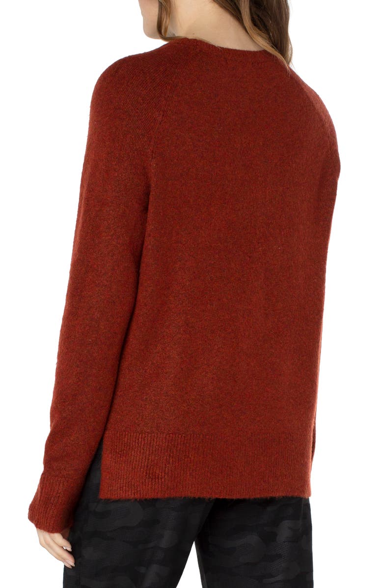 Liverpool Los Angeles Raglan Sleeve Sweater, Alternate, color, 