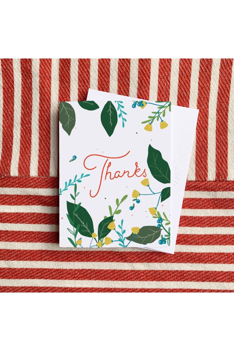 Thank You Greeting Card Pack (3ct) "Thanks Flowers", Alternate, color, Multi-Pack