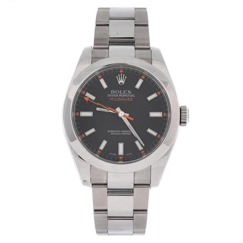 Oyster Perpetual Milgauss Automatic Watch Stainless Steel 40