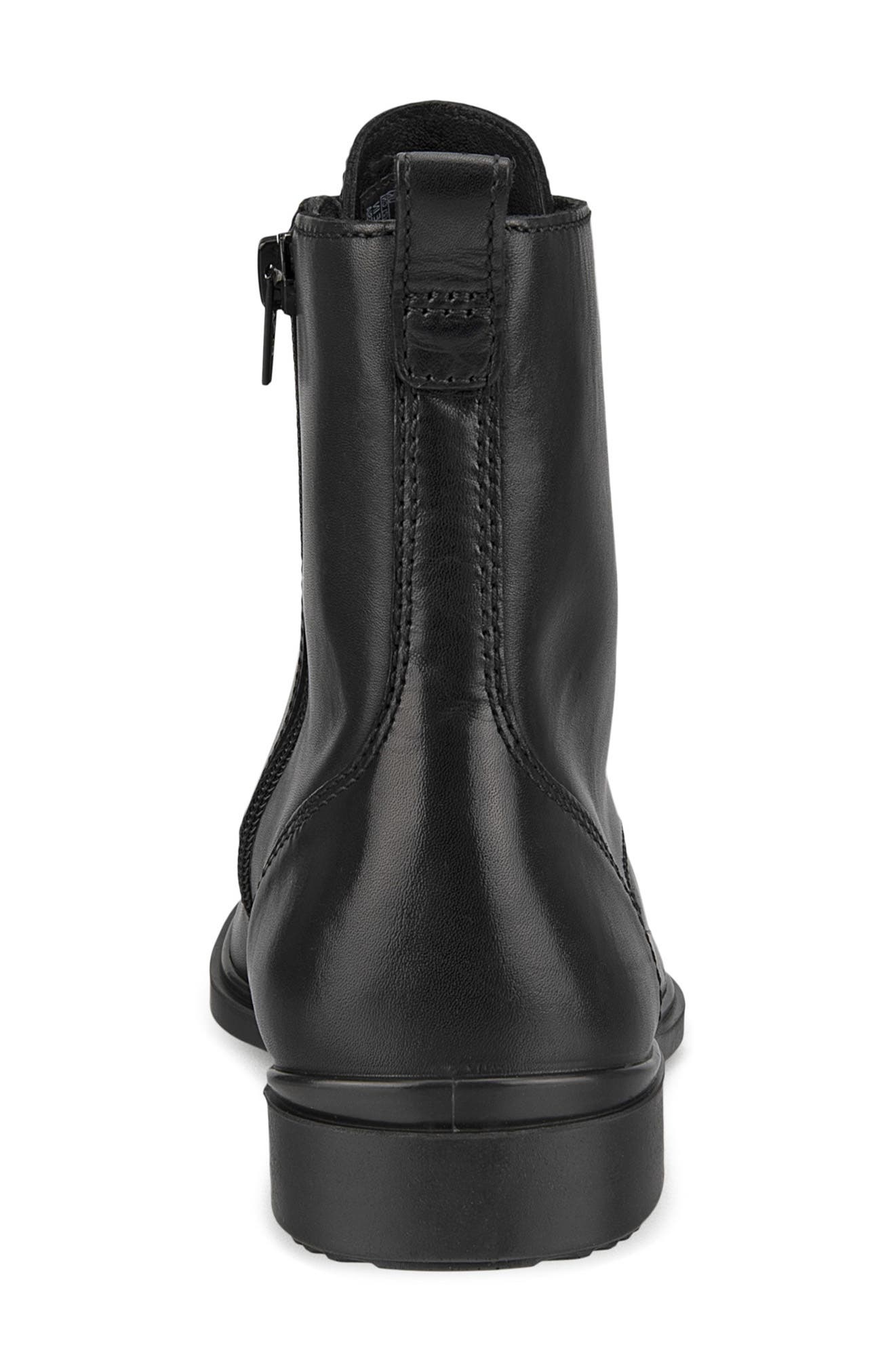 ECCO Classic Zip Waterproof Combat Boot, Alternate, color, 