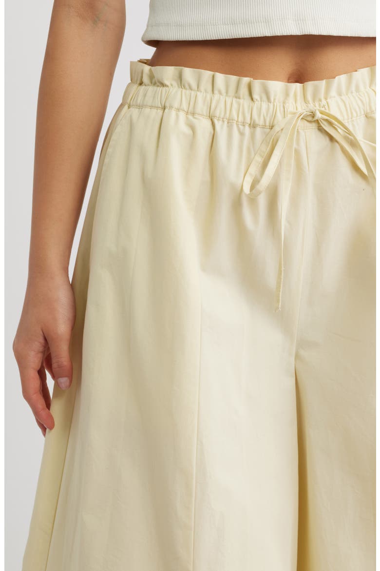 Orena Organic Cotton Culottes, Alternate, color, SAGE
