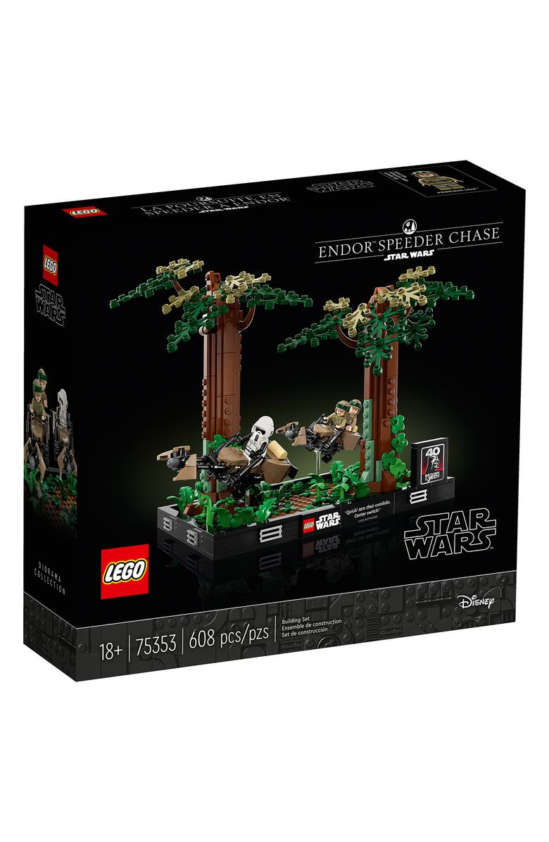 LEGO 18+ Star Wars<sup>™</sup> Endor<sup>™</sup> Speeder Chase Diorama - 75353, Alternate, color, 