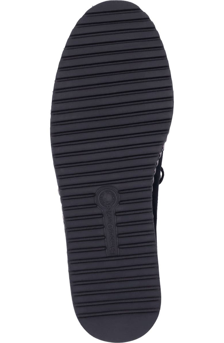 L'Amour des Pieds Zaina Platform Sneaker, Alternate, color, Black