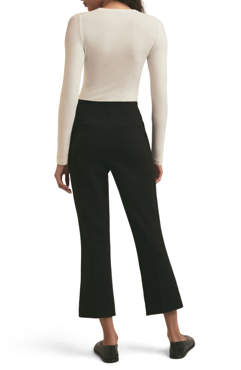 Favorite Daughter The Alissa Cropped Pants, Alternate, color, Black