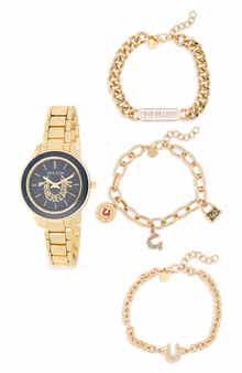 True Religion Arched Logo Bracelet Watch, 33.9mm & Assorted Bracelets Set