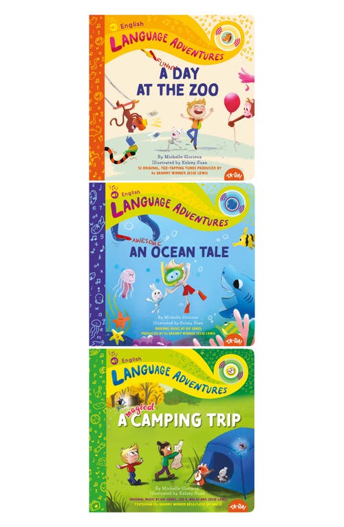 TA-DA! English Adventures Set of 3 Sound Books in Multi  product