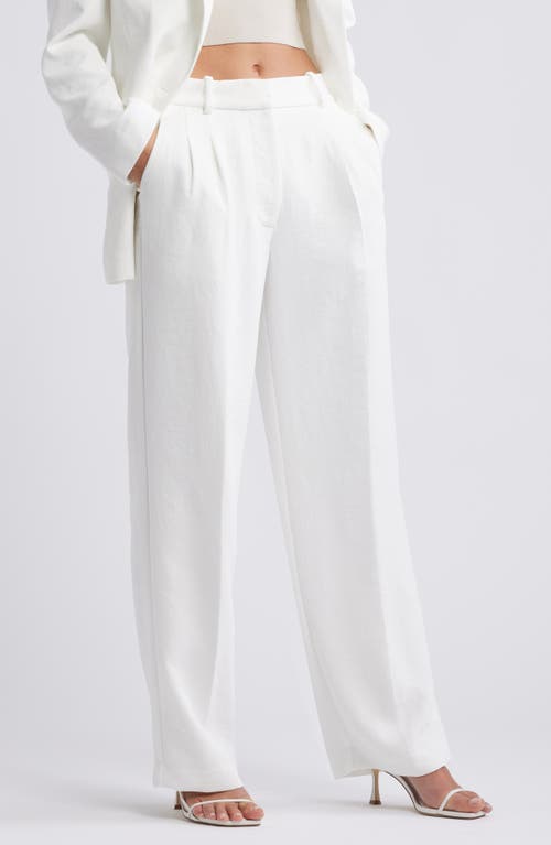 Open Edit The Curator Trousers In Ivory