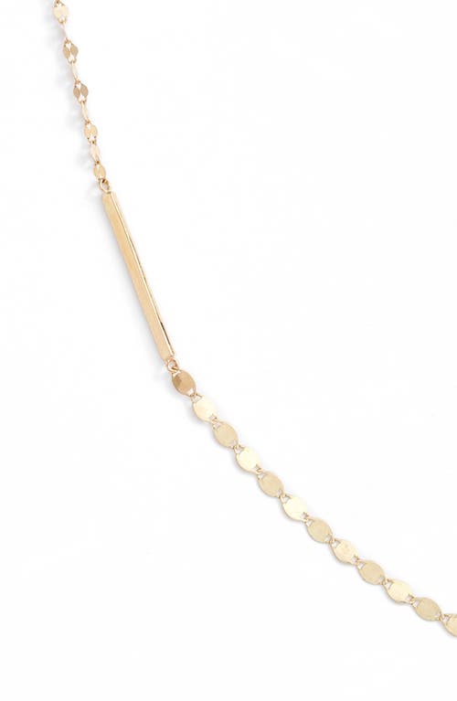 Lana Jewelry Nude Remix Bar Long Necklace in Yellow Gold at Nordstrom, Size 30 In