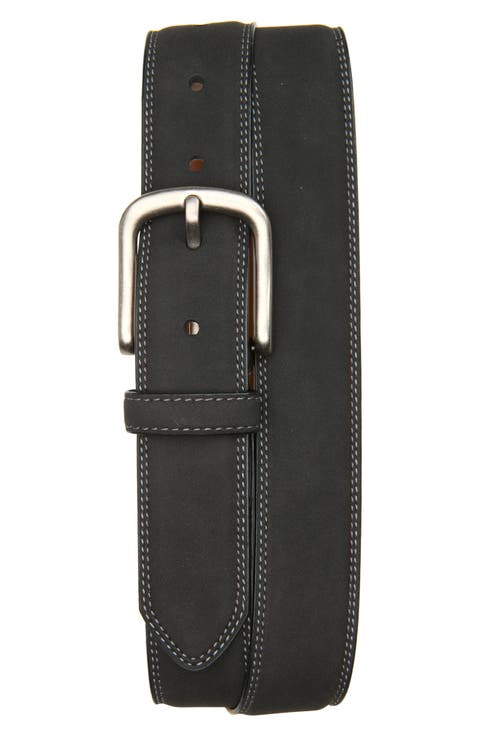 Derby Faux Suede Belt