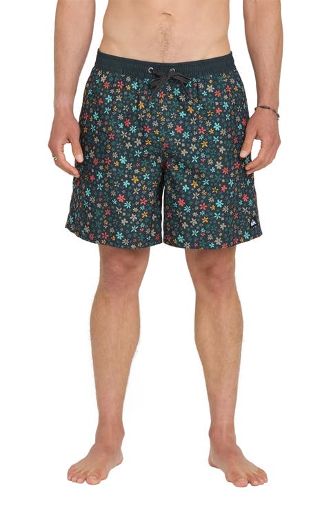 Everyday Ditsy Floral Volley Swim Trunks