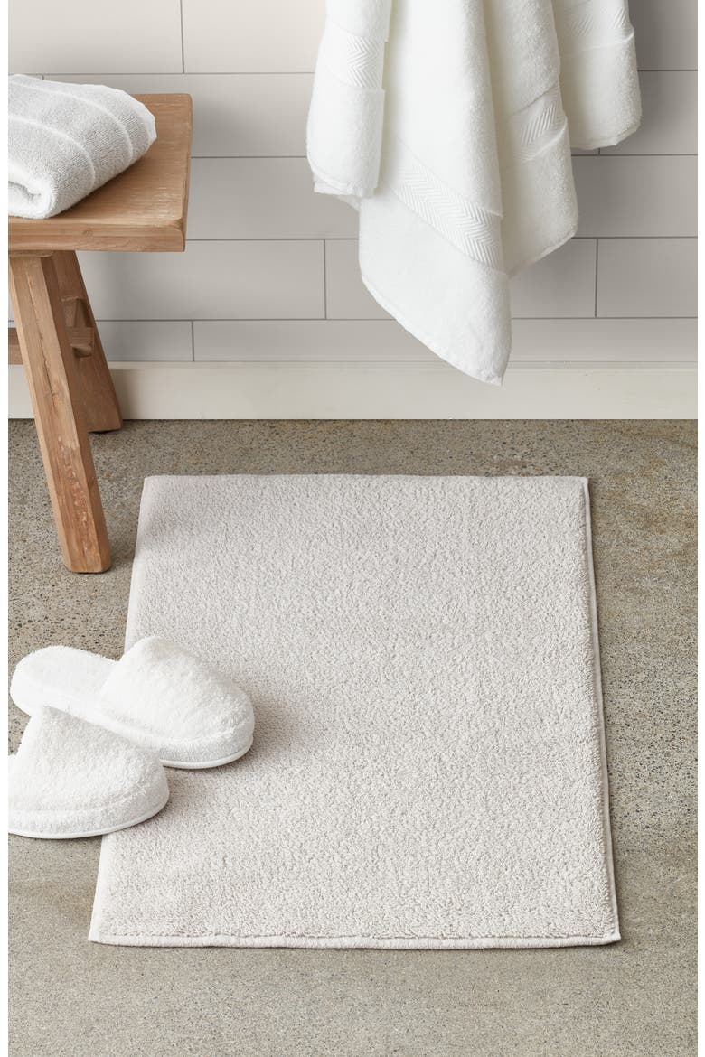 Organic Hydrocotton Bath Mat, Alternate, color, GREY VAPOR