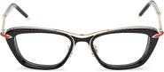 Christian Louboutin 52mm Geometric Optical Glasses