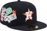 New Era Men's New Era Navy Houston Astros City Patch 59FIFTY Fitted Hat