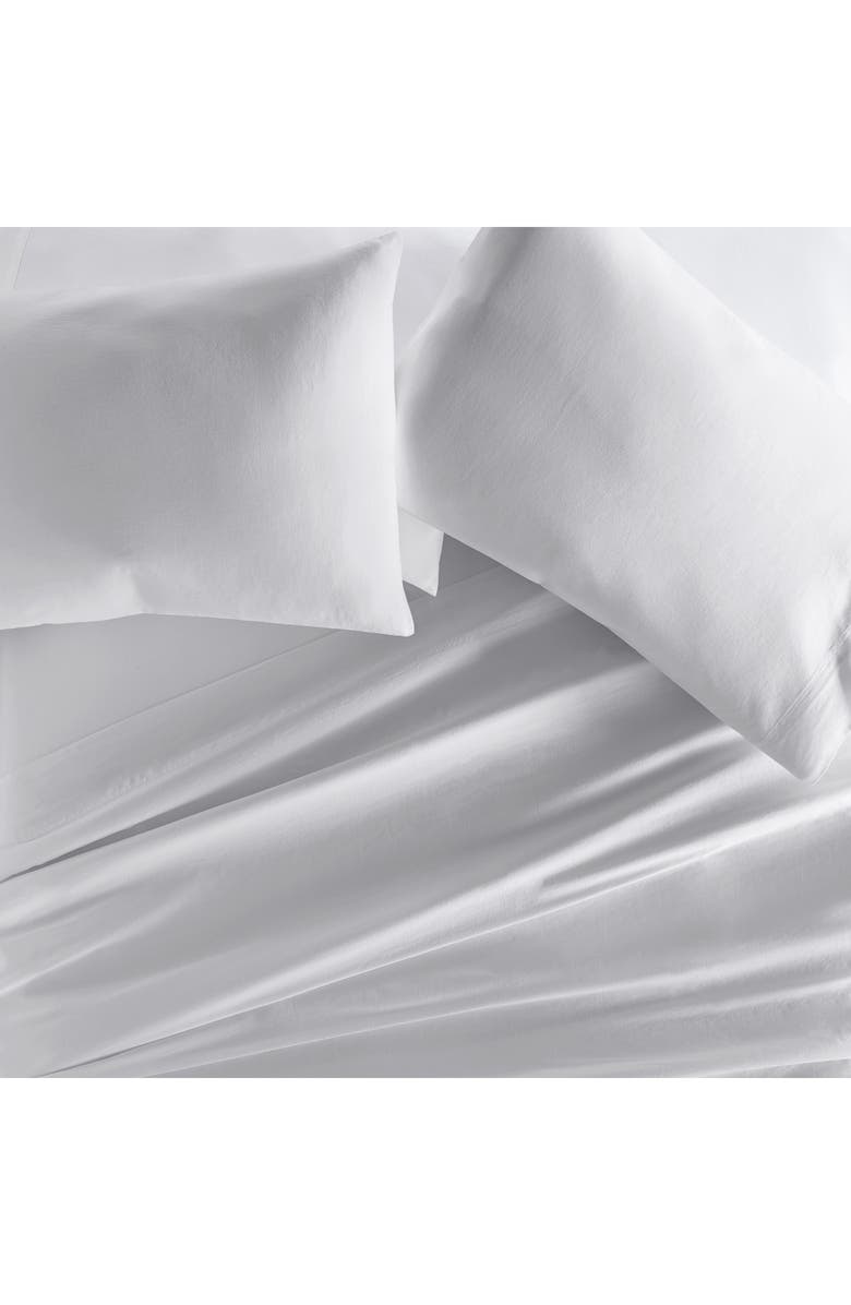 HOMESPUN 300 Thread Count Sateen Sheet Set, Alternate, color, Light Gray