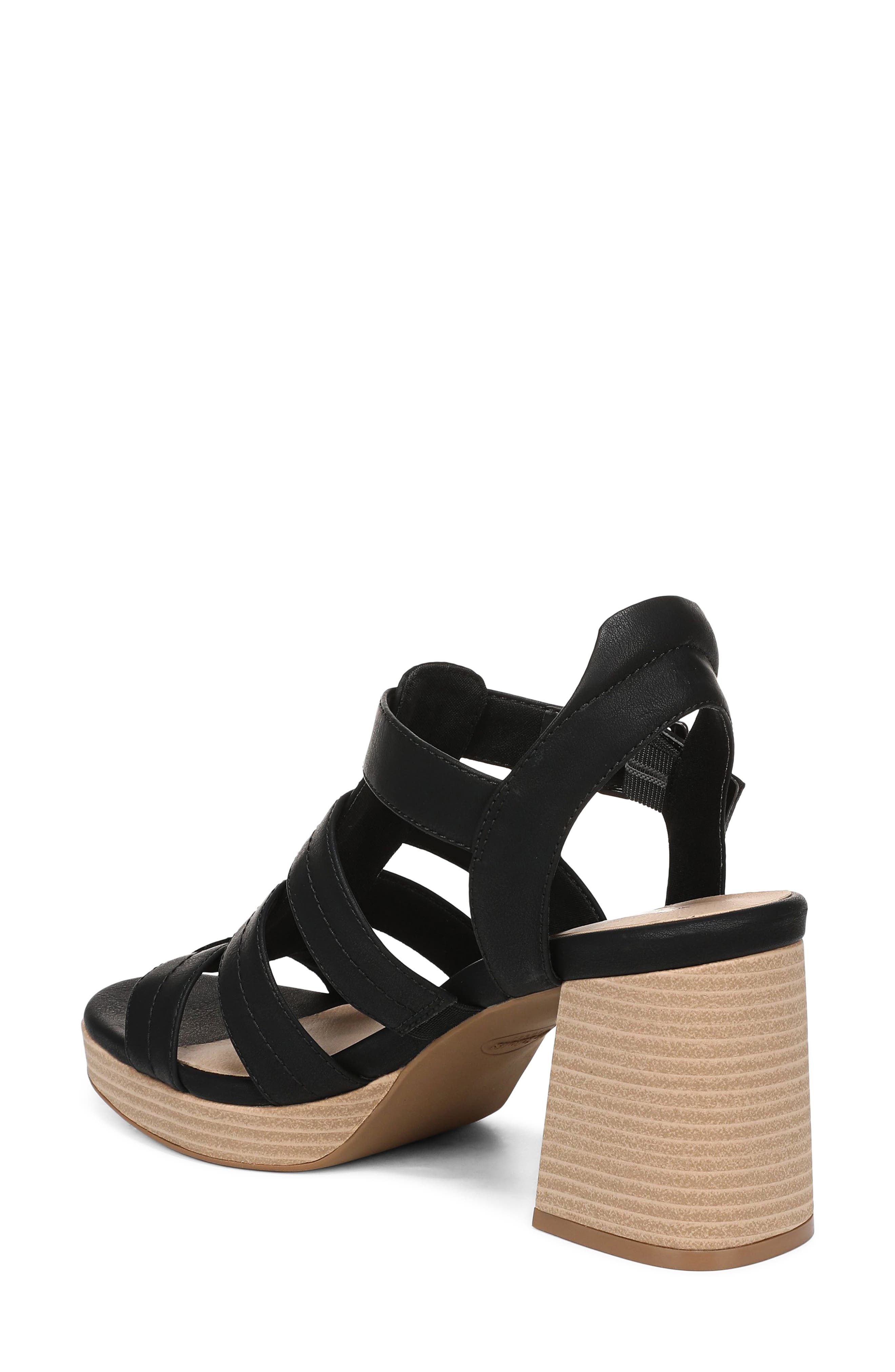 Dr. Scholl's Makayla Slingback Platform Sandal, Alternate, color, Black