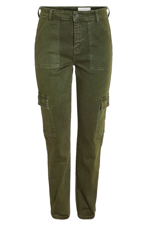Noisy may Moni High Waist Ankle Skinny Cargo Pants in Kombu Green  product