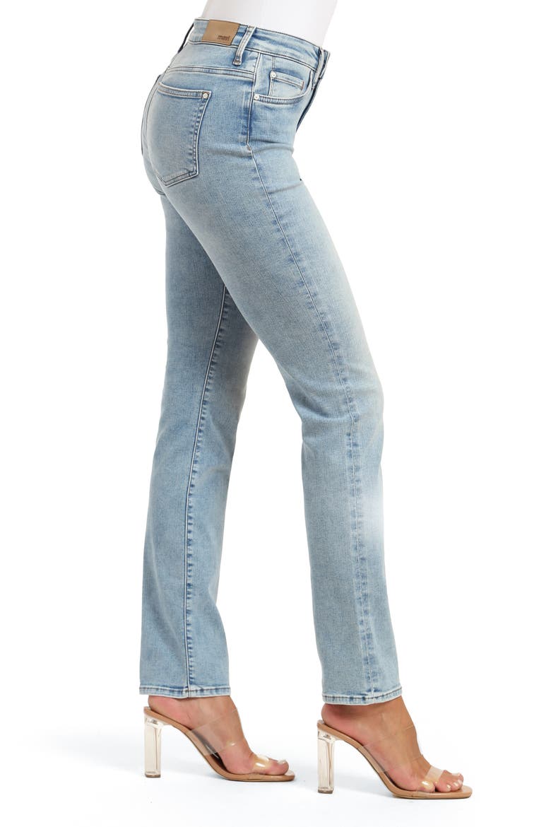 Molly Mid Rise Bootcut Jeans, Alternate, color, LT USED FEATHER BLUE