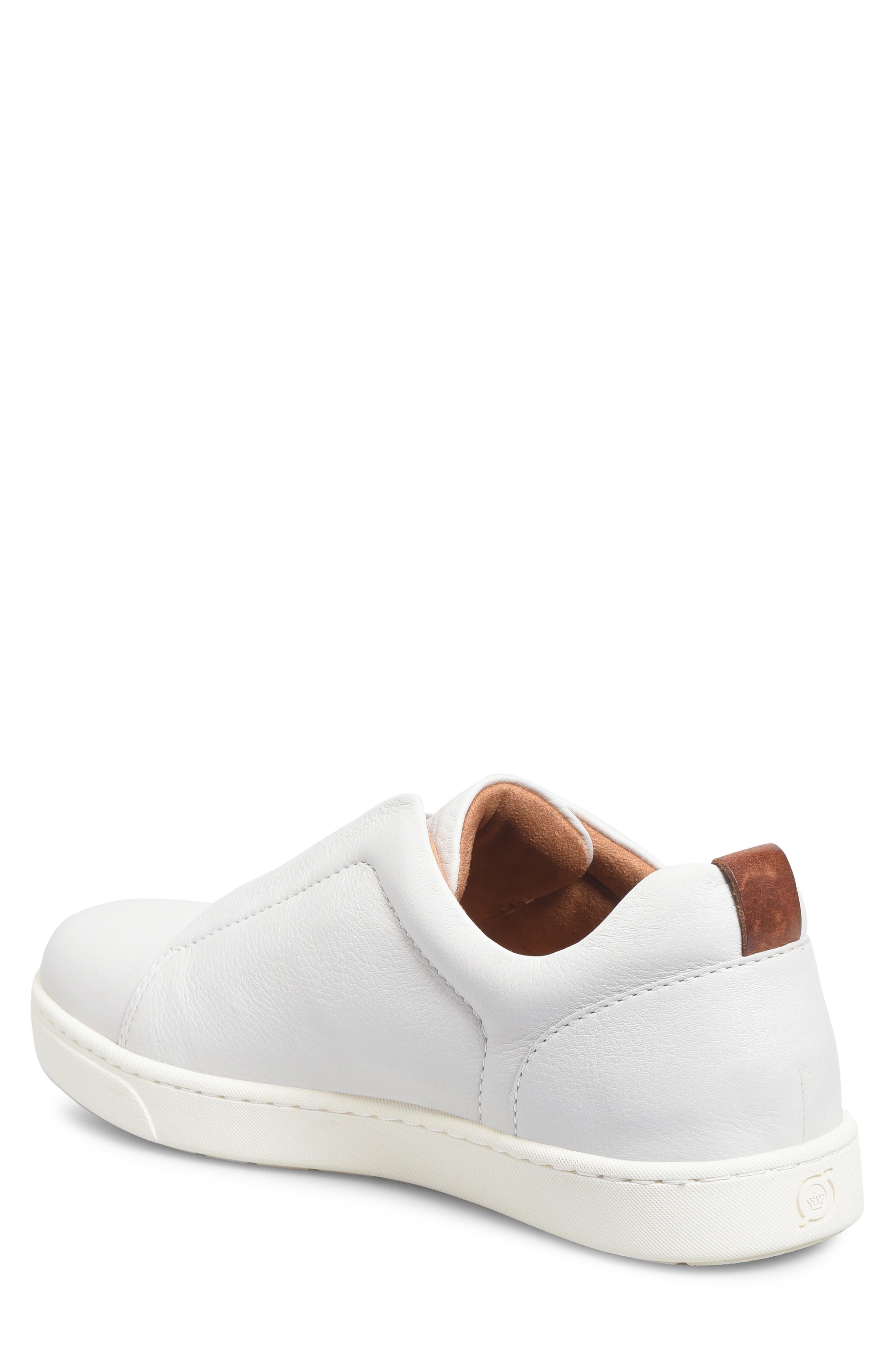 Børn Banks Slip-On Sneaker, Alternate, color, White