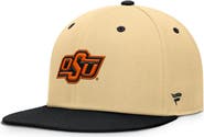 FANATICS Men's Fanatics Khaki/Black Oklahoma State Cowboys Balance Fitted Hat