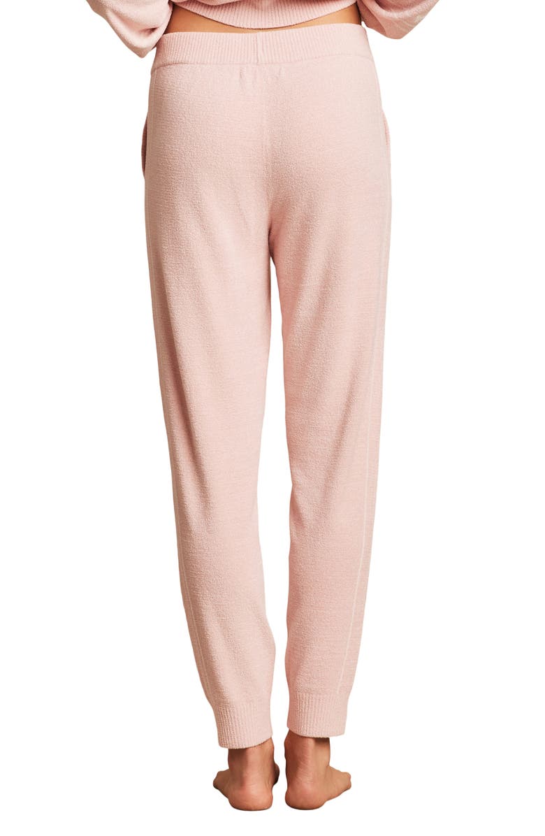 Barefoot Dreams<sup>®</sup> Heartbeat Stripe CozyChic Ultra Lite<sup>®</sup> Lounge Pants, Alternate, color, Pink Peonie/ Pearl