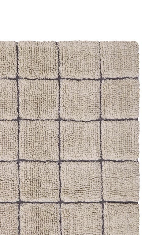 Lorena Canals Woolable Mosaic Washable Wool Rug In Neutral