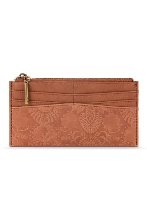 The Sak Neva Large Card Wallet In Brown