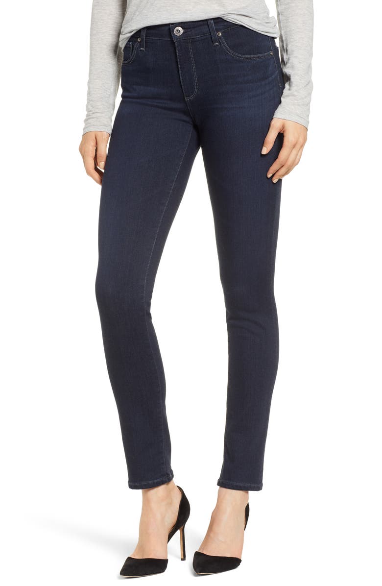 AG 'The Prima' Mid Rise Cigarette Skinny Jeans, Main, color, 