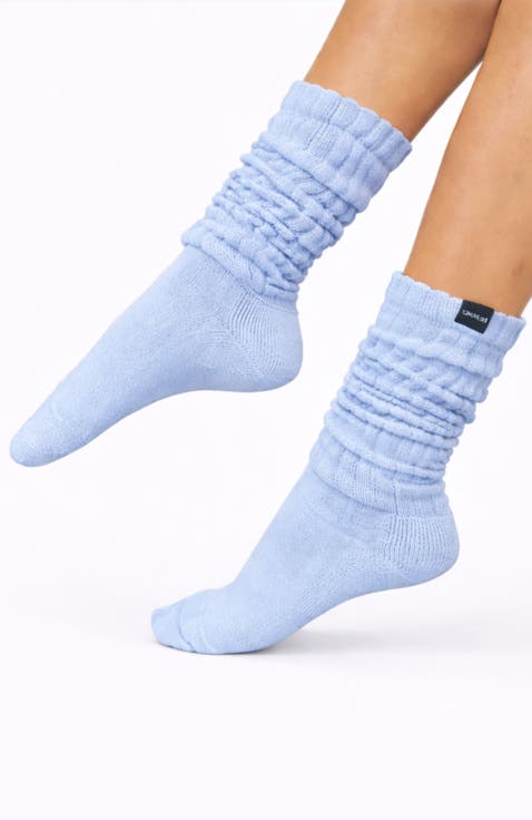 Gender Inclusive Scrunch Crew Socks
