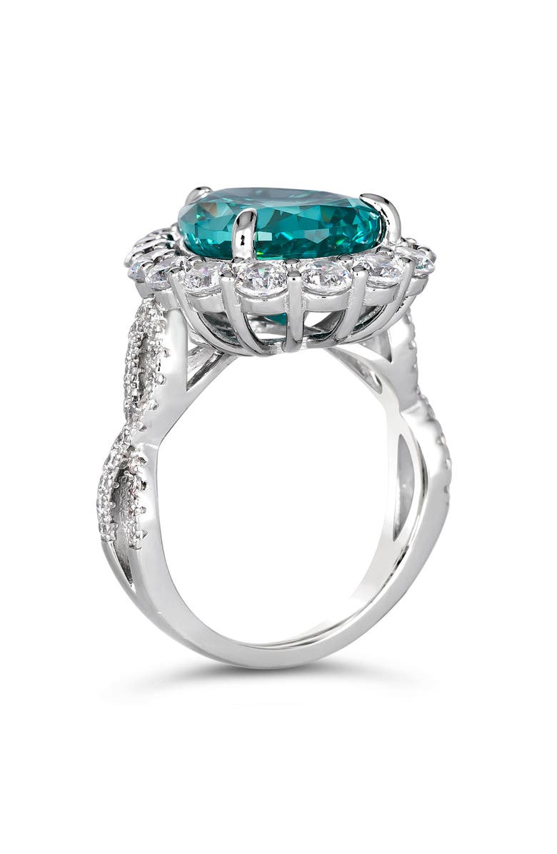 Anna Zuckerman Gia Pear Shaped Cocktail Ring, Alternate, color, G/H Color Crystalline