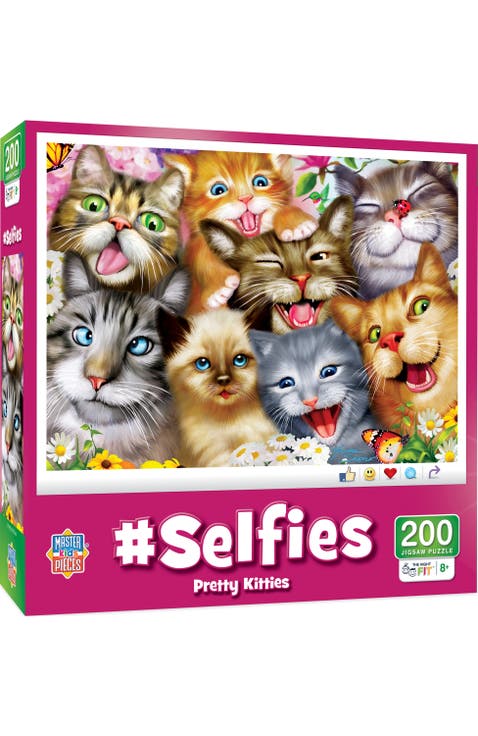 Pretty Kitties 200 Piece Jigsaw Puzzle