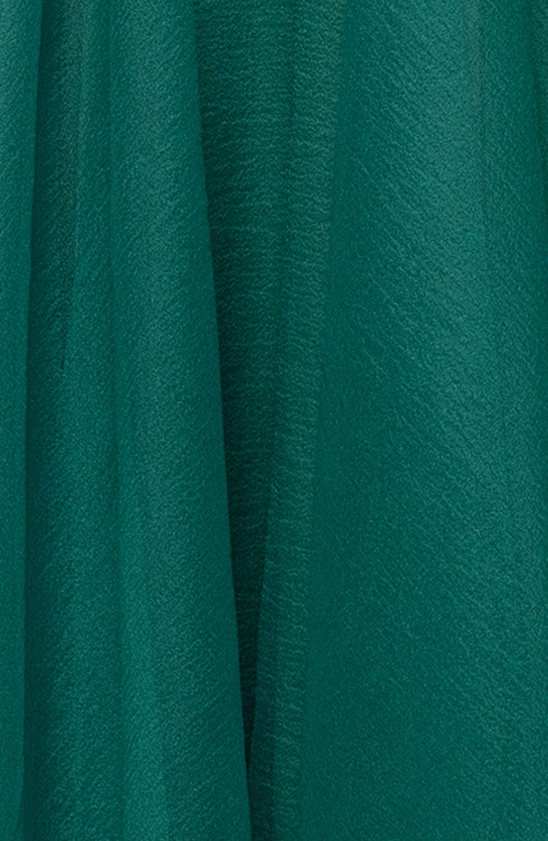 Betsy & Adam Off-the-Shoulder Tulle Gown, Alternate, color, Green