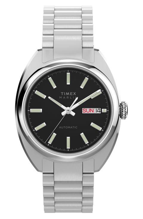 Marlin® Draper Automatic Bracelet Watch, 37mm