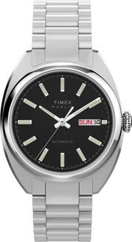 Timex® Marlin® Draper Automatic Bracelet Watch, 37mm