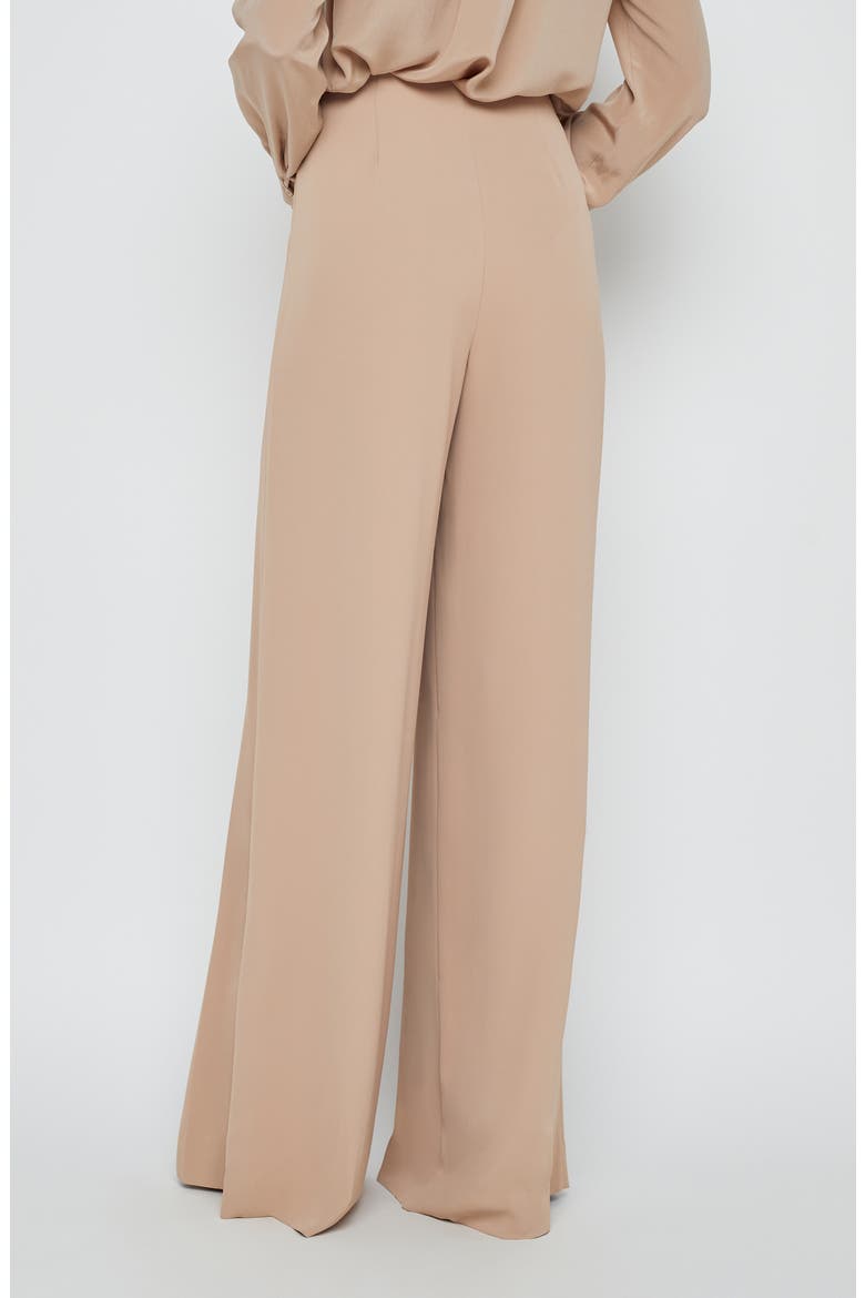 Nova Pleated Wide Leg Pants, Alternate, color, CAPPUCCINO