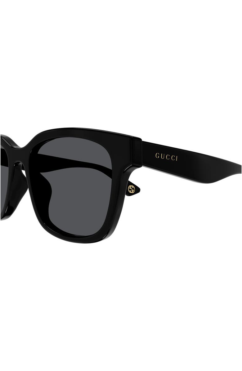Gucci 55mm Square Sunglasses, Alternate, color, 