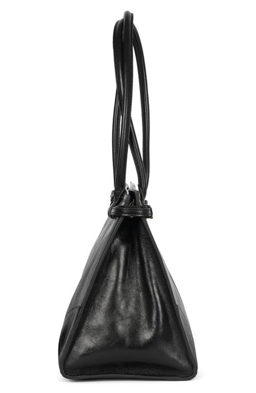 Jeffrey Campbell Palomino Leather Satchel In Black