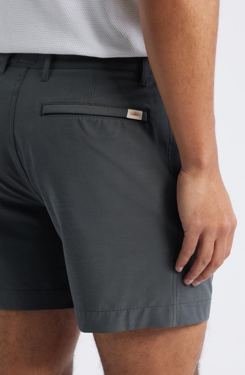 Faherty All Day 2.0 5-Inch Water Repellent Shorts, Alternate, color, Mountain Coal