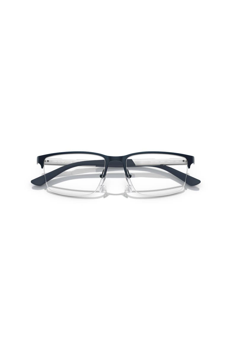 54mm Rectangle optical glasses, Alternate, color, Blue