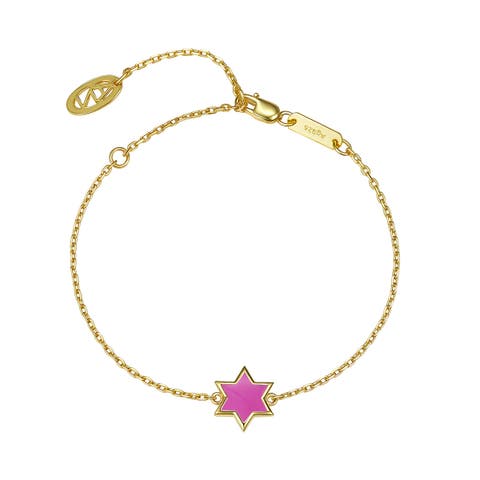Petit Star of David Bracelet