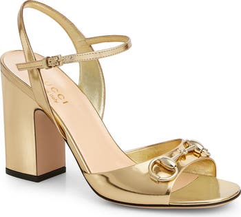 Gucci Horsebit Metallic Sandal (Women) | Nordstrom Gucci Horsebit Metallic Sandal (Women) | Nordstrom