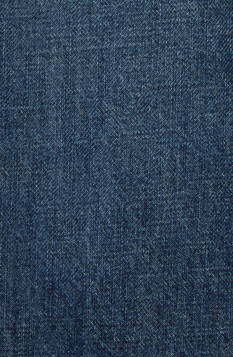 Bottega Veneta Denim Button-Up Shirt, Alternate, color, Mid Blue