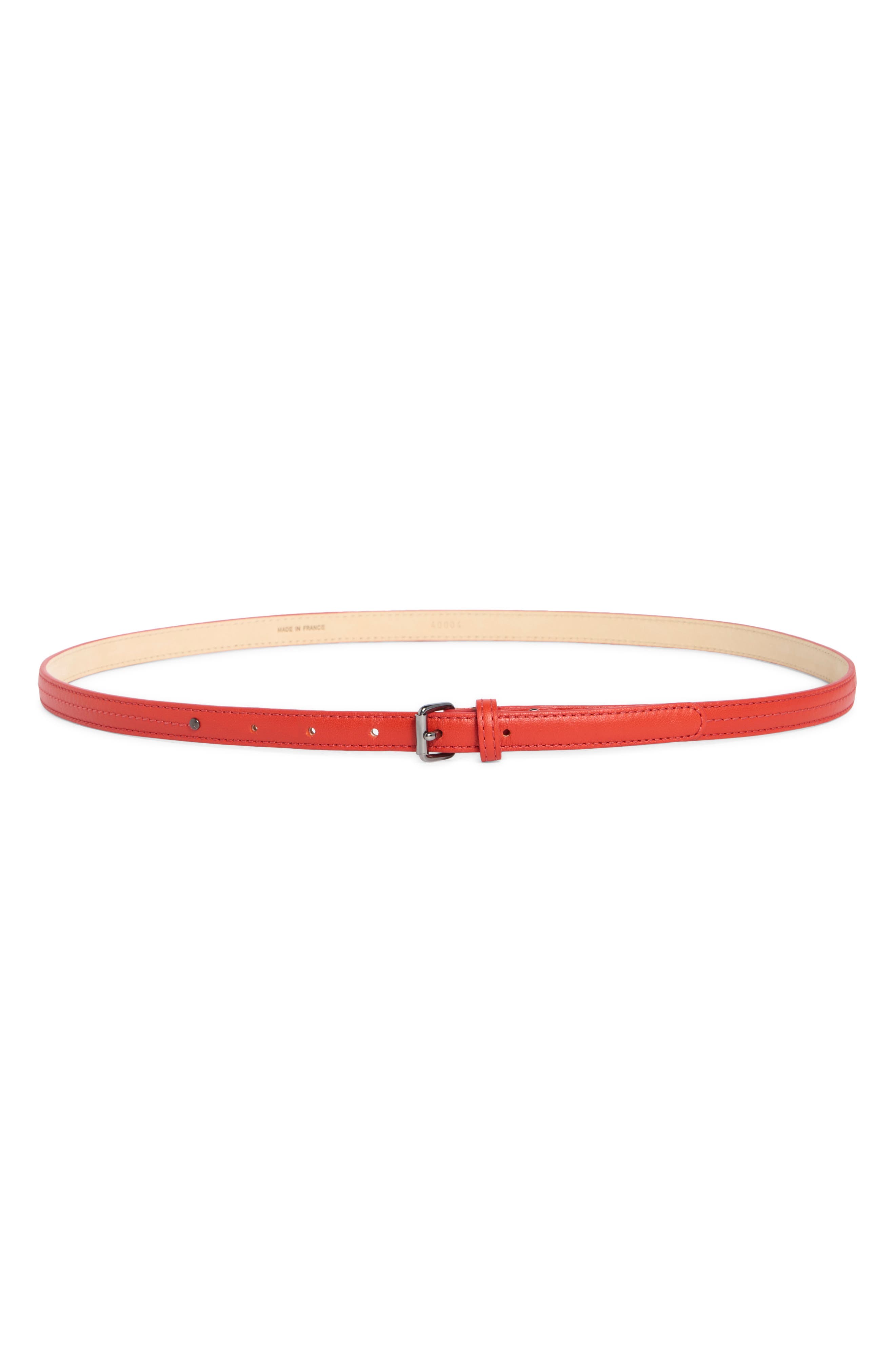 Longchamp Leather Belt