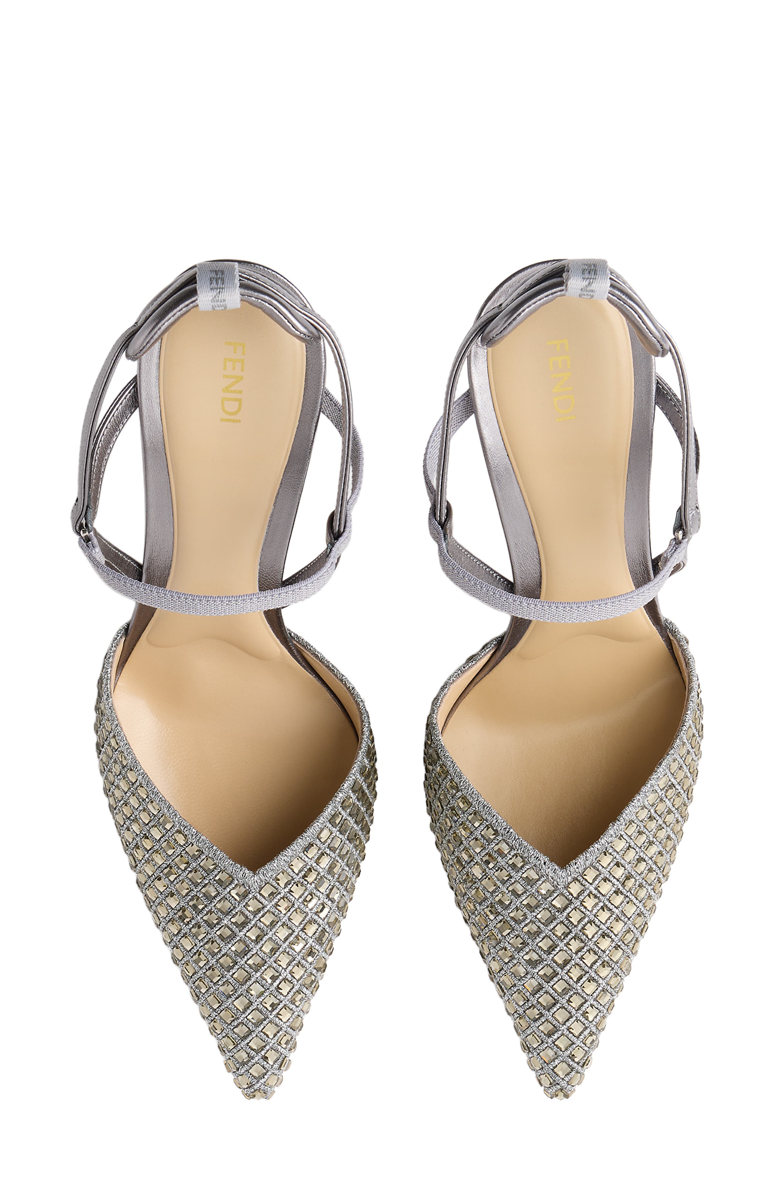 Very Colibrì Crystal Slingback Pump, Alternate, color, F1Y3G LIGHT BLACK DIAMOND