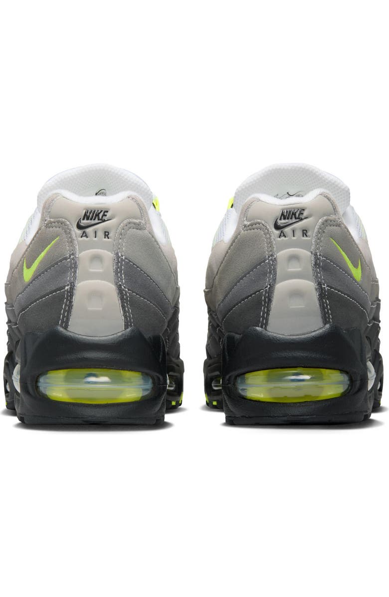 Nike Air Max 95 Sneaker, Alternate, color, Black/ Neon Yellow/ Anthracite