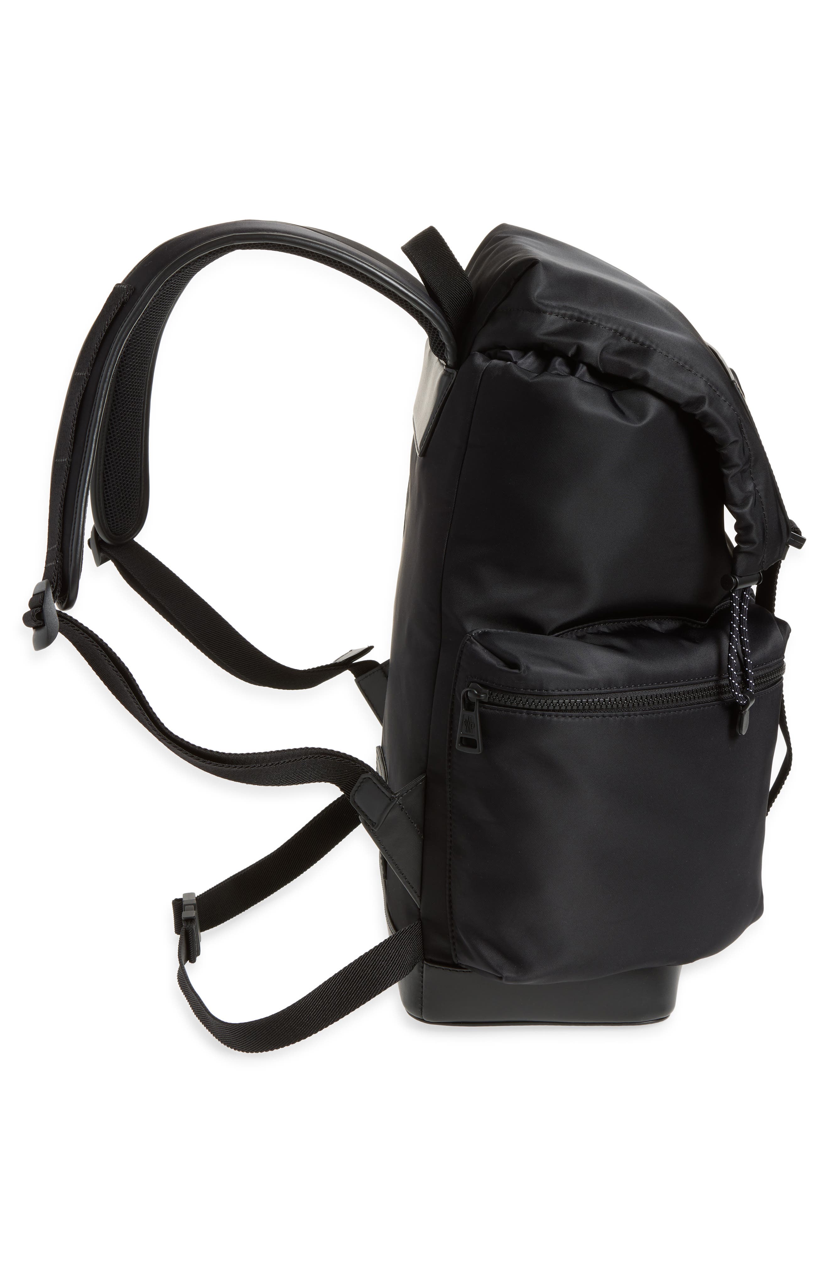 Kenton Nylon Drill Backpack, Alternate, color, BLACK