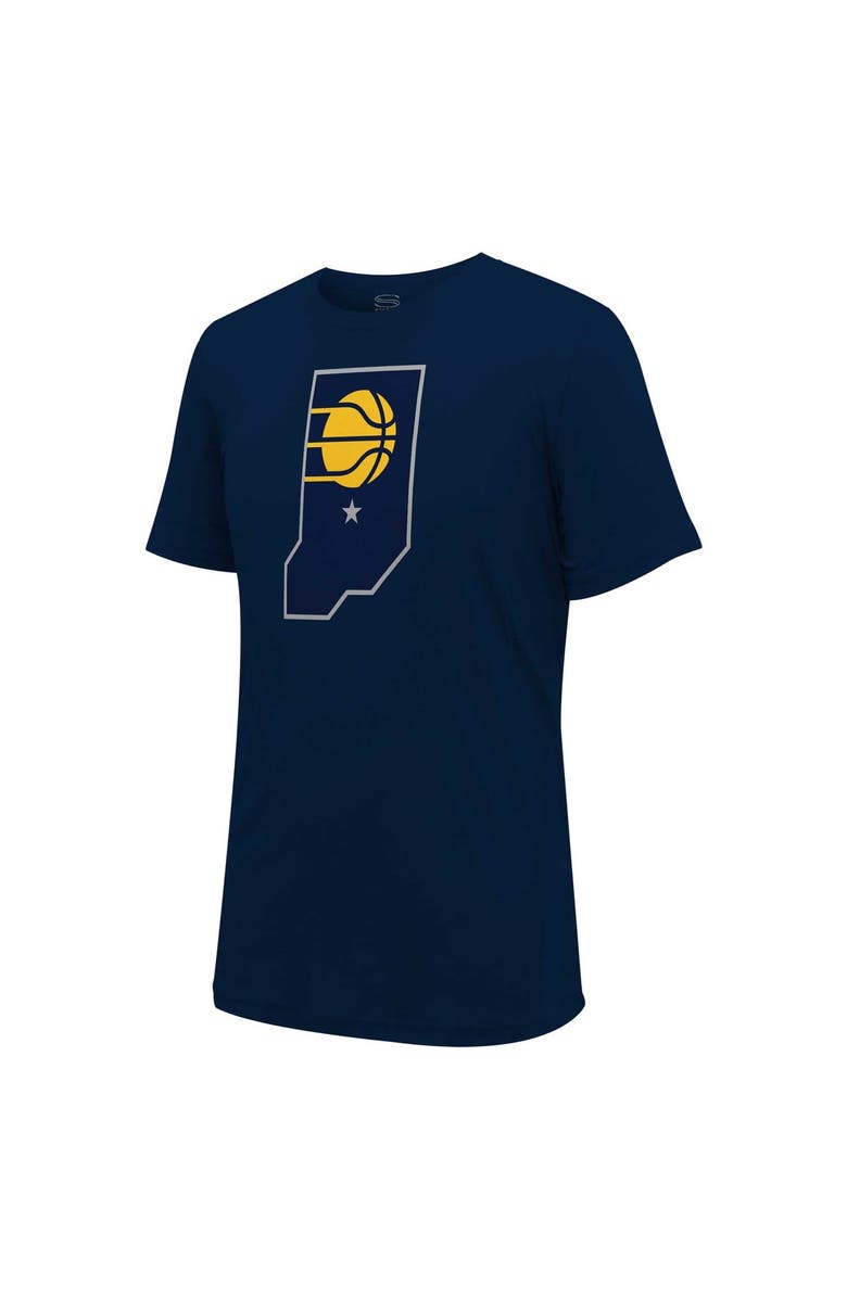Stadium Essentials Unisex Stadium Essentials Navy Indiana Pacers Primary Logo T-Shirt, Alternate, color, 