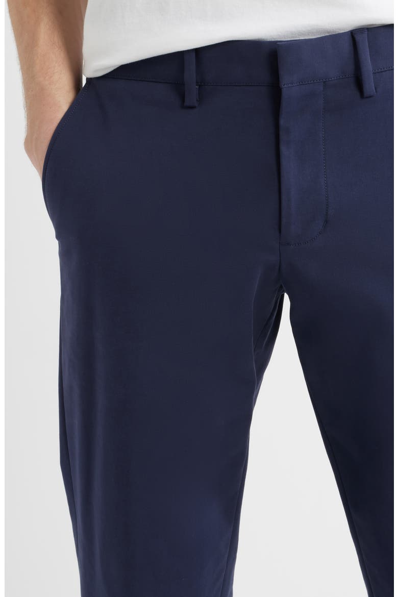 Slim Fit Stretch Cotton Chinos, Alternate, color, NAVY SEABORNE