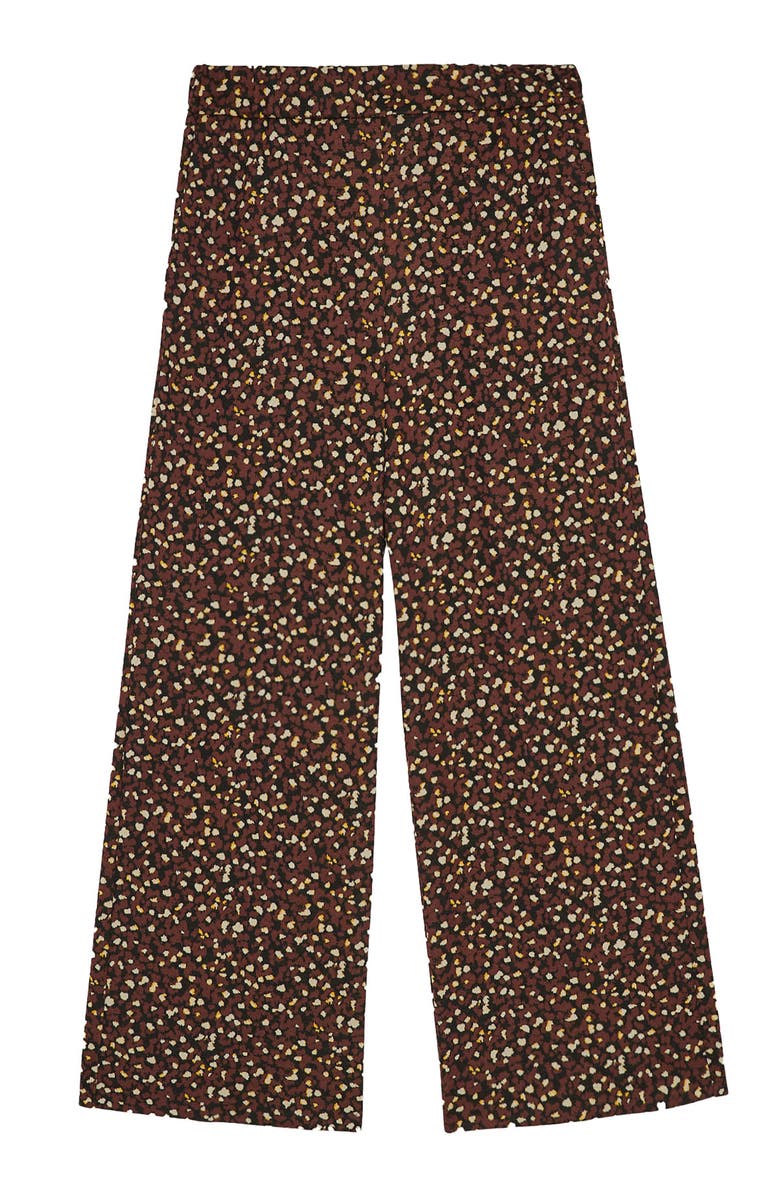 ottod'Ame Soft Palazzo Pants, Alternate, color, Brown