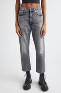 R13 Distressed Boyfriend Jeans