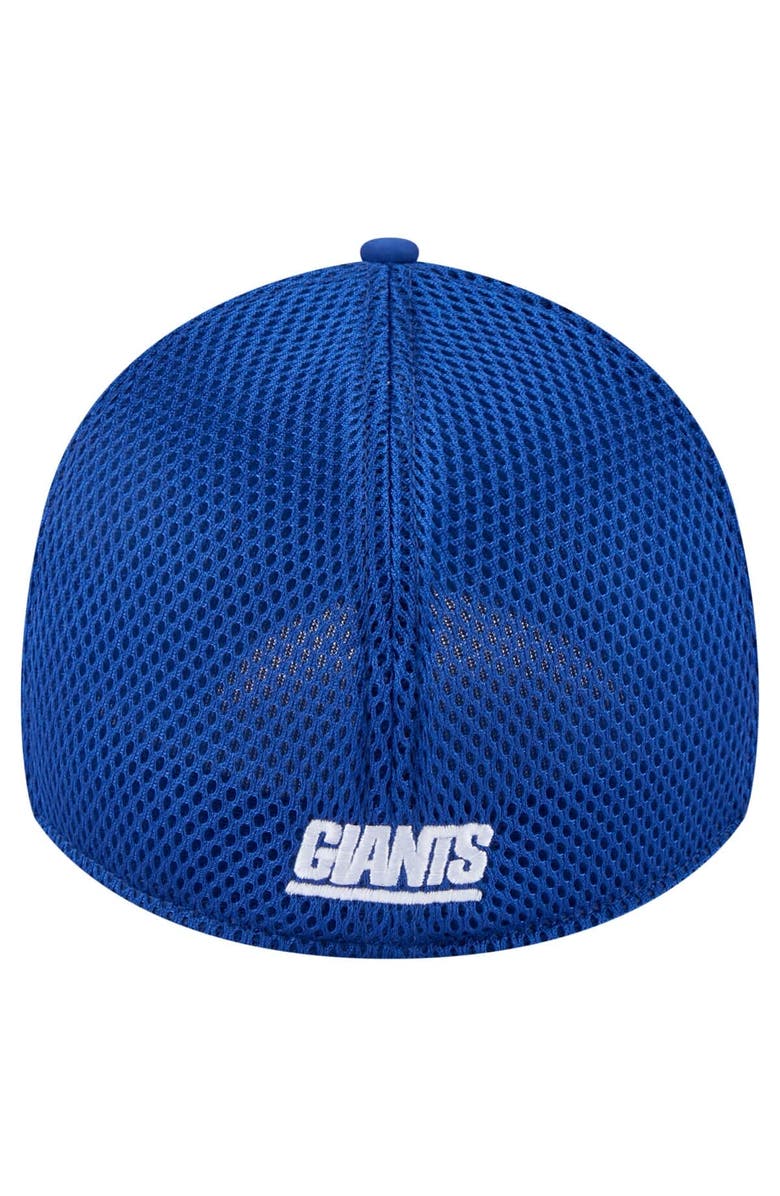 New Era Men's New Era  Royal New York Giants Game Day Linear 39THIRTY Flex Hat, Alternate, color, 